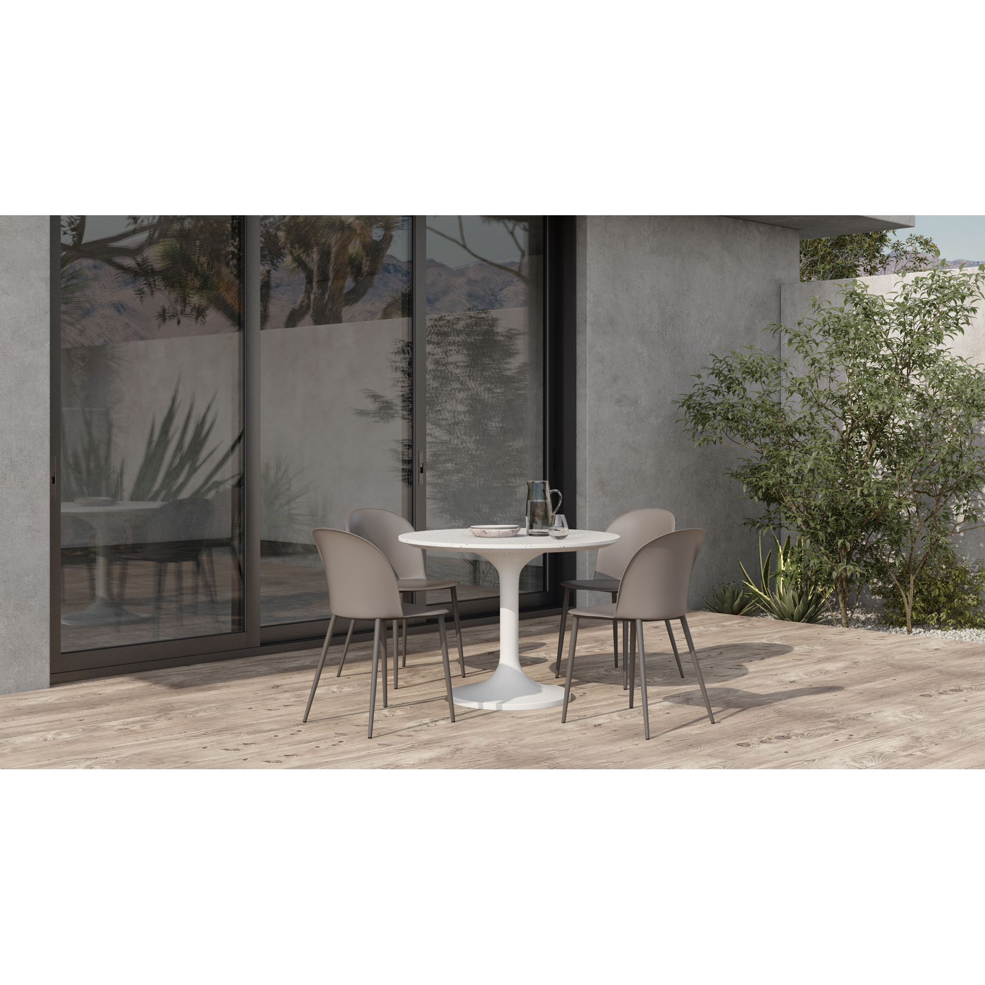 Moe's Home Collection Tuli Tuli Outdoor Café Table