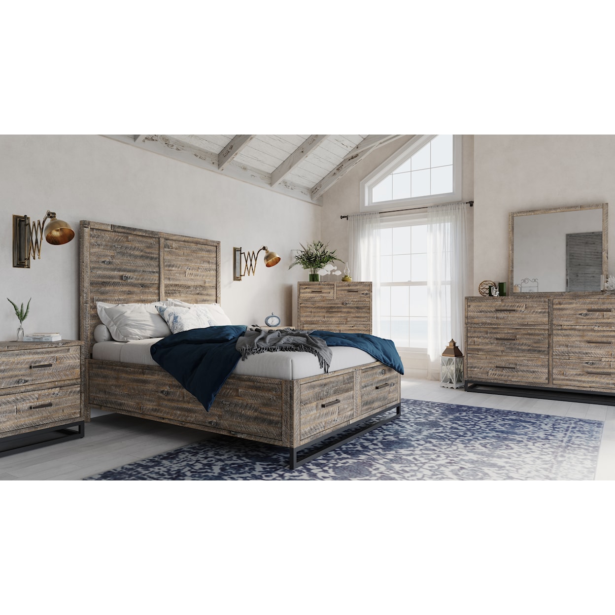 Jofran East Hampton Storage Bed