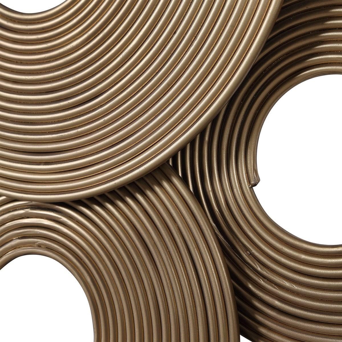 Uttermost Alternative Wall Decor Ahmet Gold Rings Wall Decor