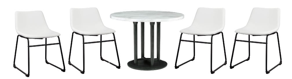 Signature Design by Ashley Centiar D37214+4x07 5Piece Dining Set