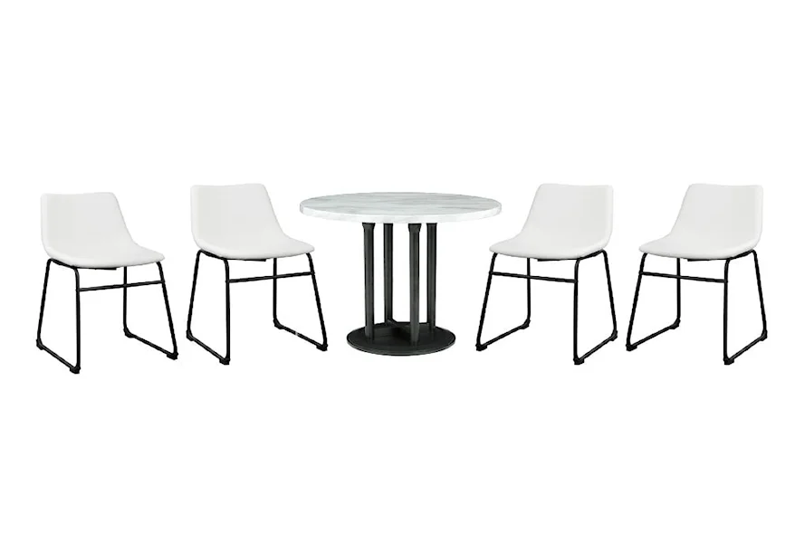 Centiar 5-Piece Dining Set by Signature Design by Ashley at Gill Brothers Furniture