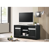 Contemporary Black TV Stand