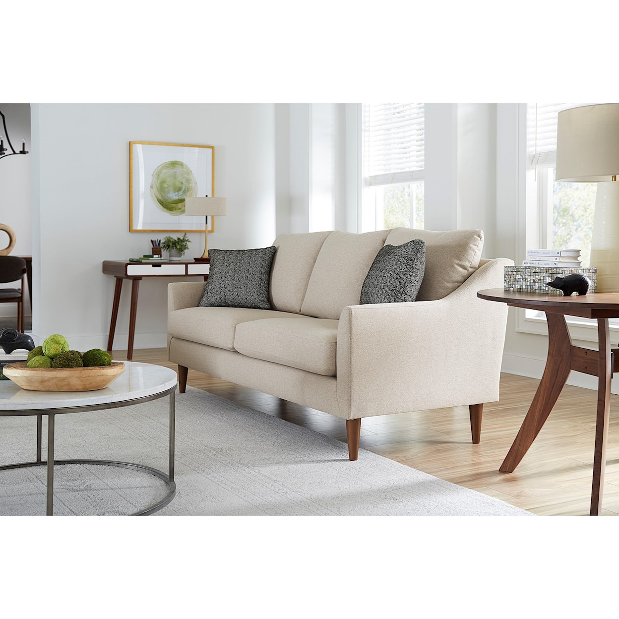 Best Home Furnishings Smitten Stationary Sofa