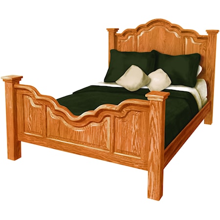 Queen Panel Bed