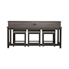 Libby Tanners Creek 4-Piece Console Bar Table Set