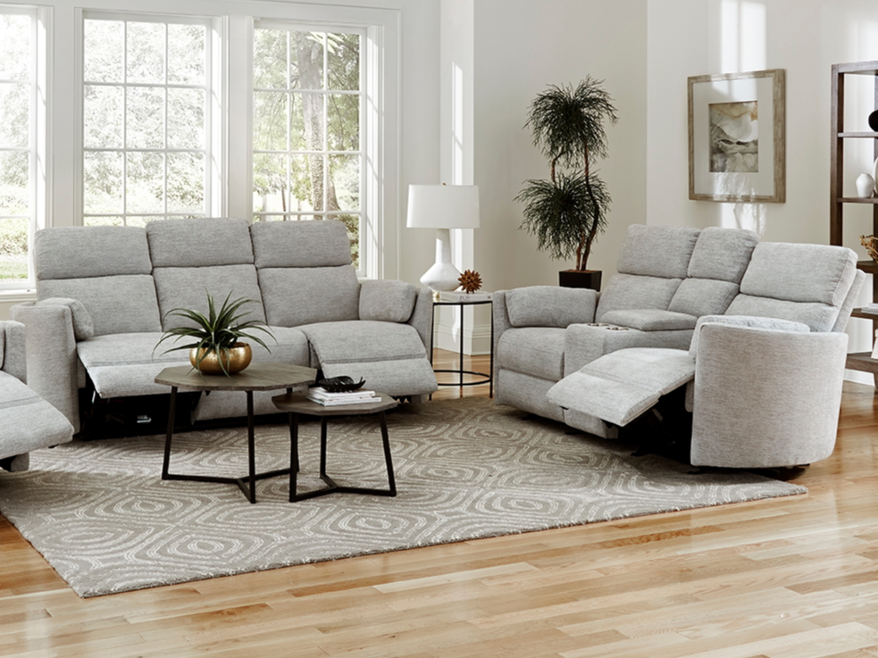 Parker Living Radius Power Reclining Sofa and Loveseat Set