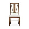 Magnussen Home Bay Creek Dining Dining Side Chair w/ Upholstered Seat