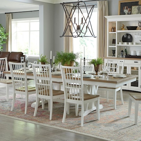 modern white dining room furniture