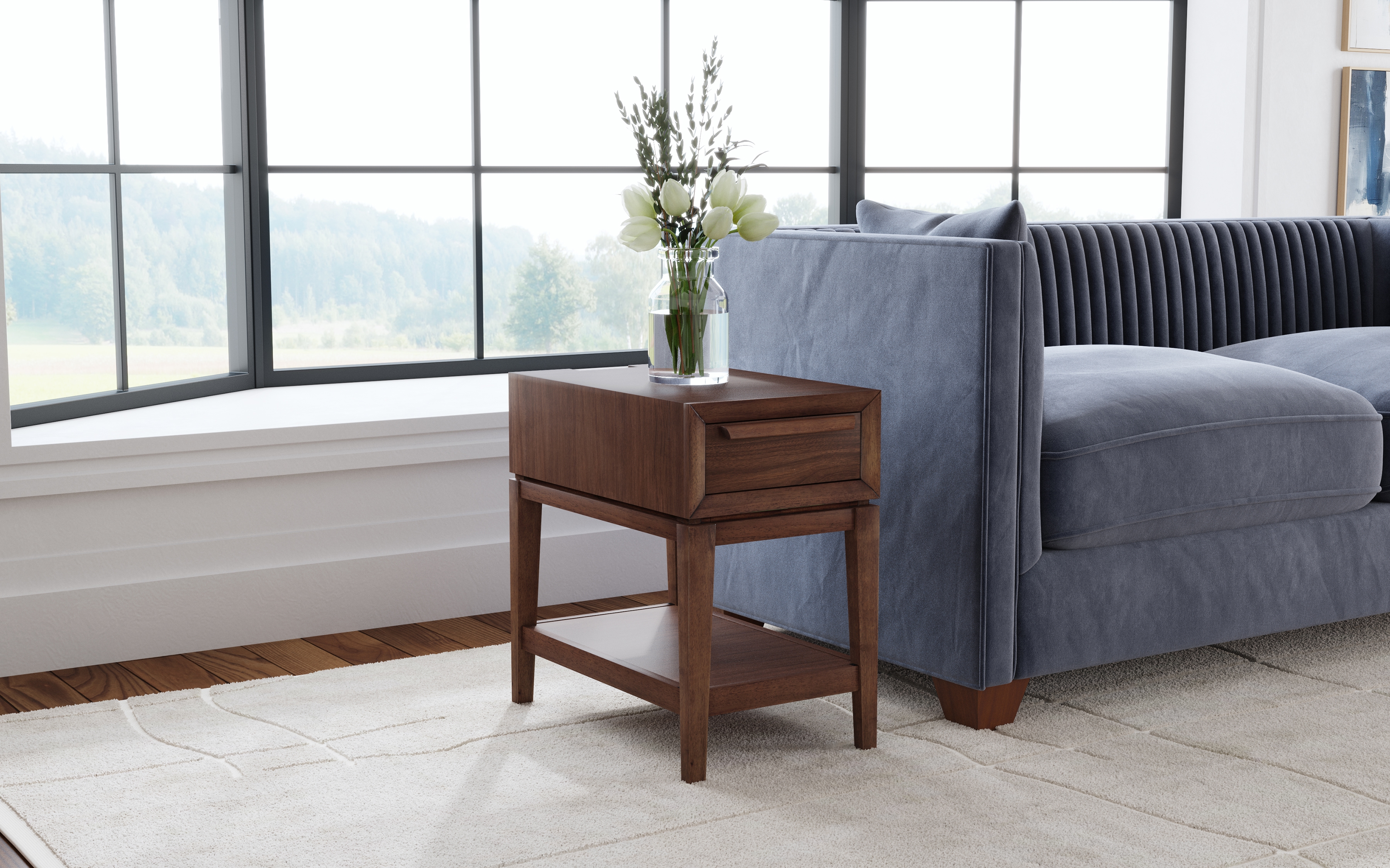 1-Drawer End Table