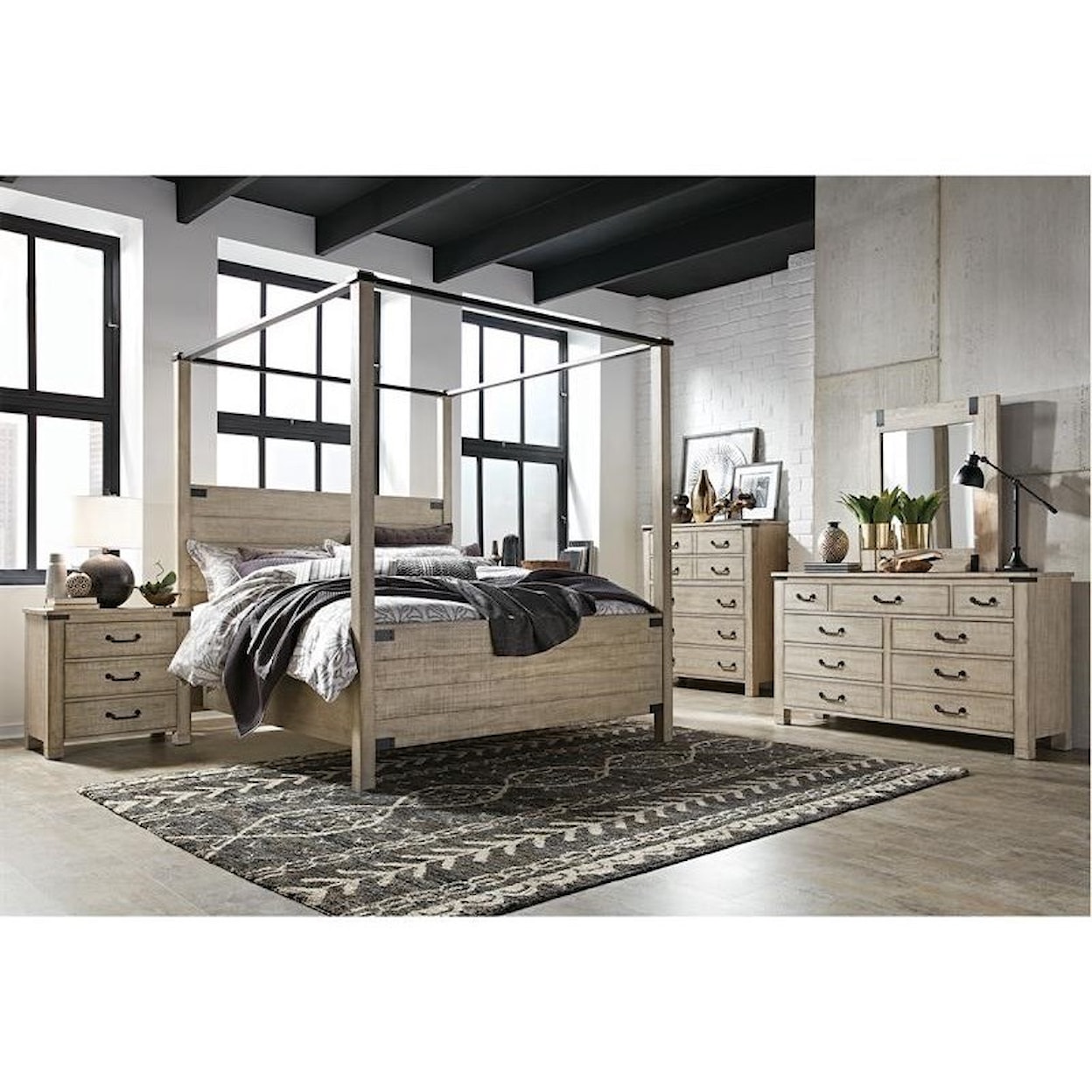 Magnussen Home Radcliffe Bedroom Queen Bedroom Group