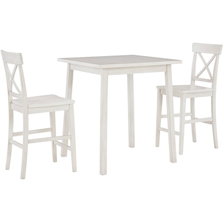 3-Piece Counter Height Dining Set