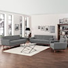 Modway Engage Sofa Loveseat and Armchair Set