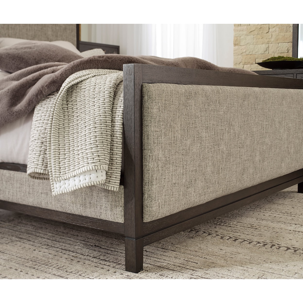 Michael Alan Select Burkhaus Queen Upholstered Bed