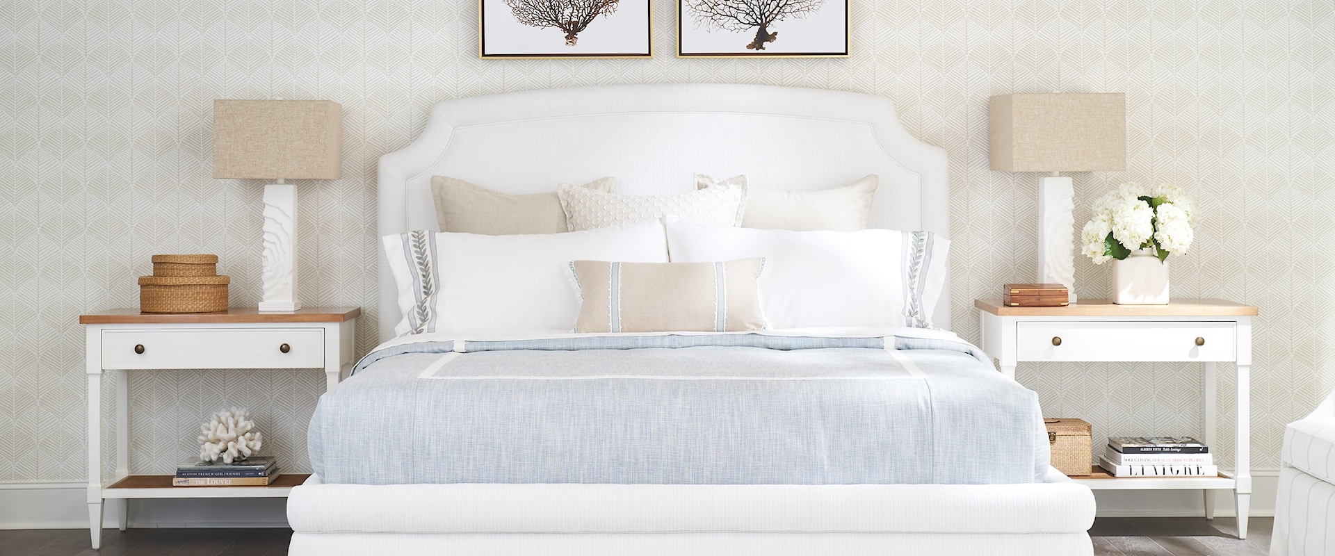 Queen Bedroom Set with Upholstered Bed