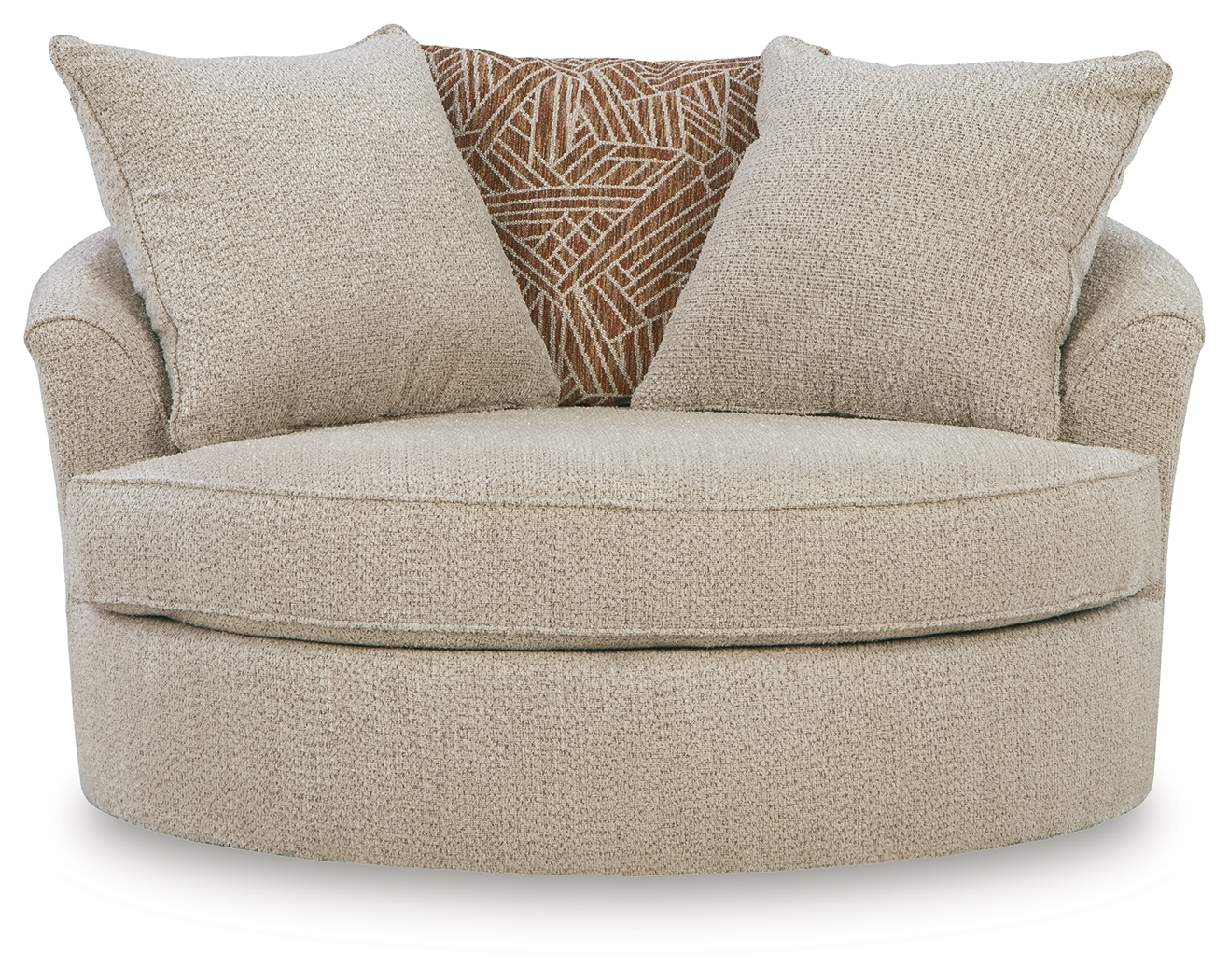 Oversized Swivel Accent Chair