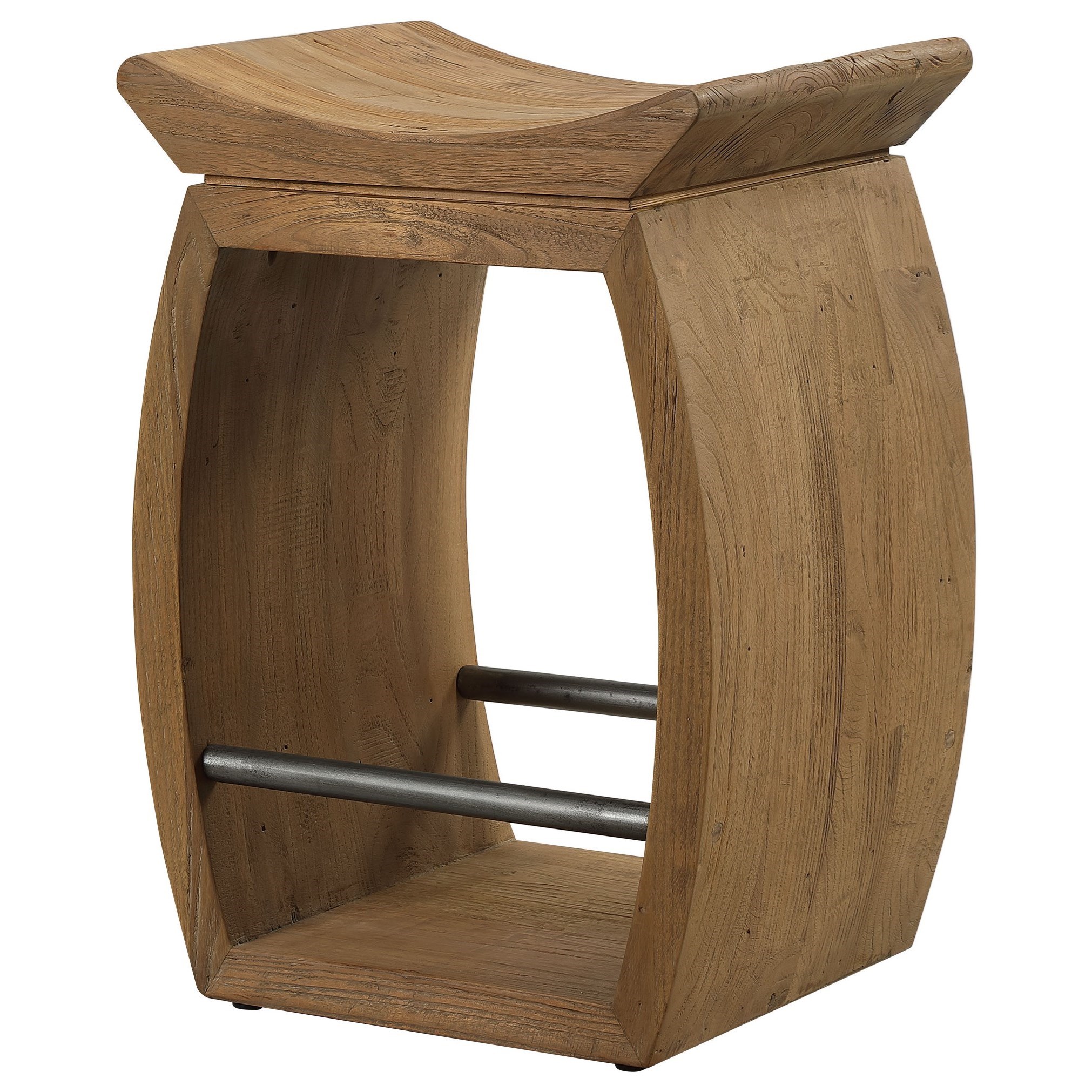Connor Modern Wood Counter Stool