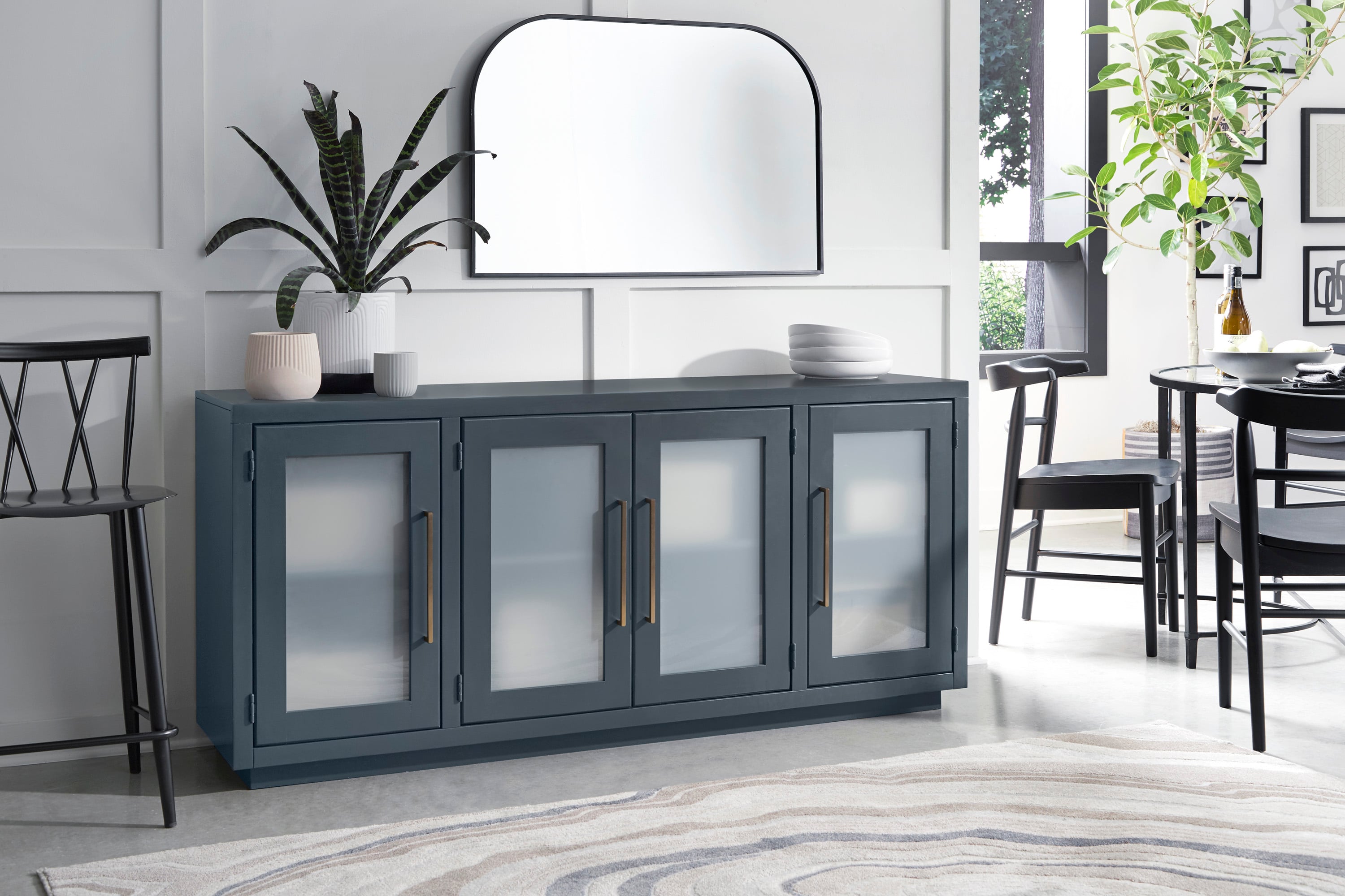 Aspenhome Perry 66" Console with 4 Doors