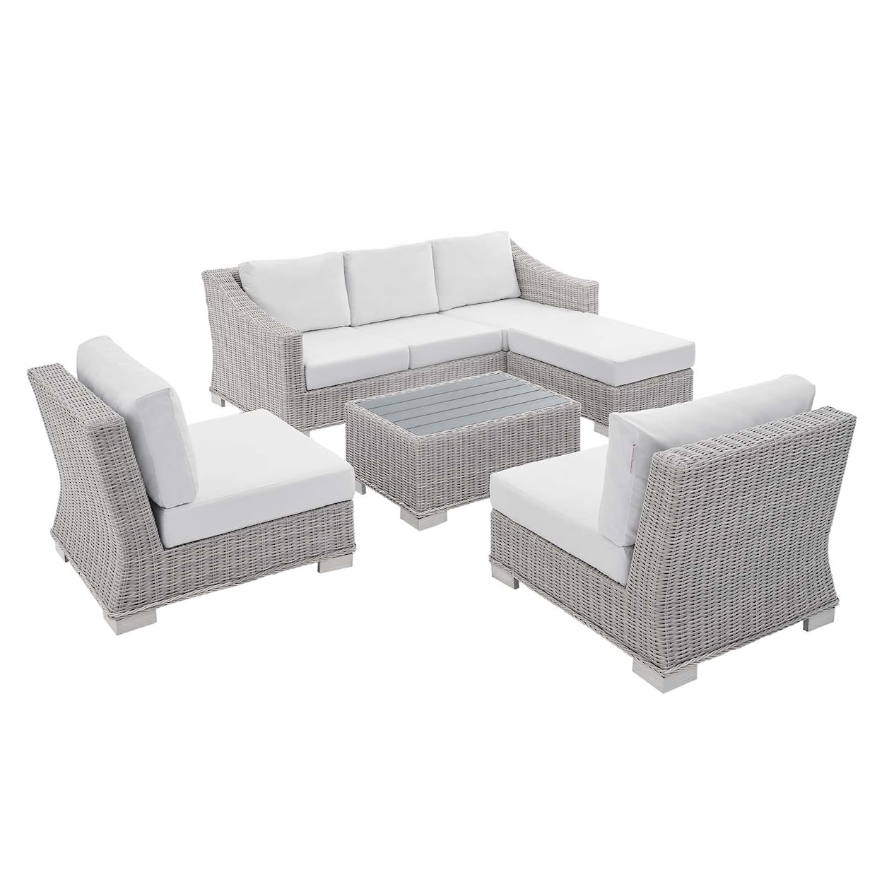 Modway Conway Outdoor 5-Piece Furniture Set