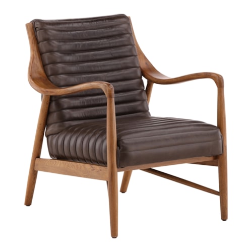 Transitional Upholstered Accent Chair