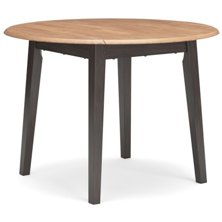 Round Drop Leaf Table