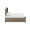 Magnussen Home Paxton Place Bedroom King Arched Storage Bed 
