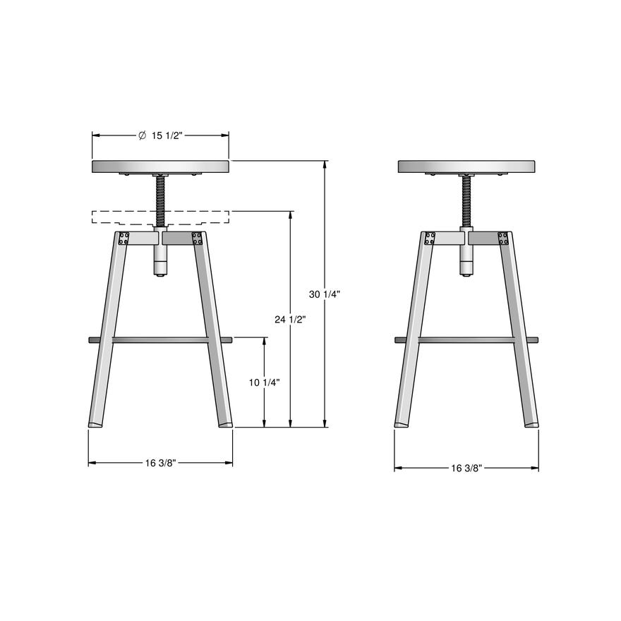 Adjustable Bar Stool