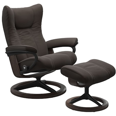 Large Reclining Chair and Ottoman