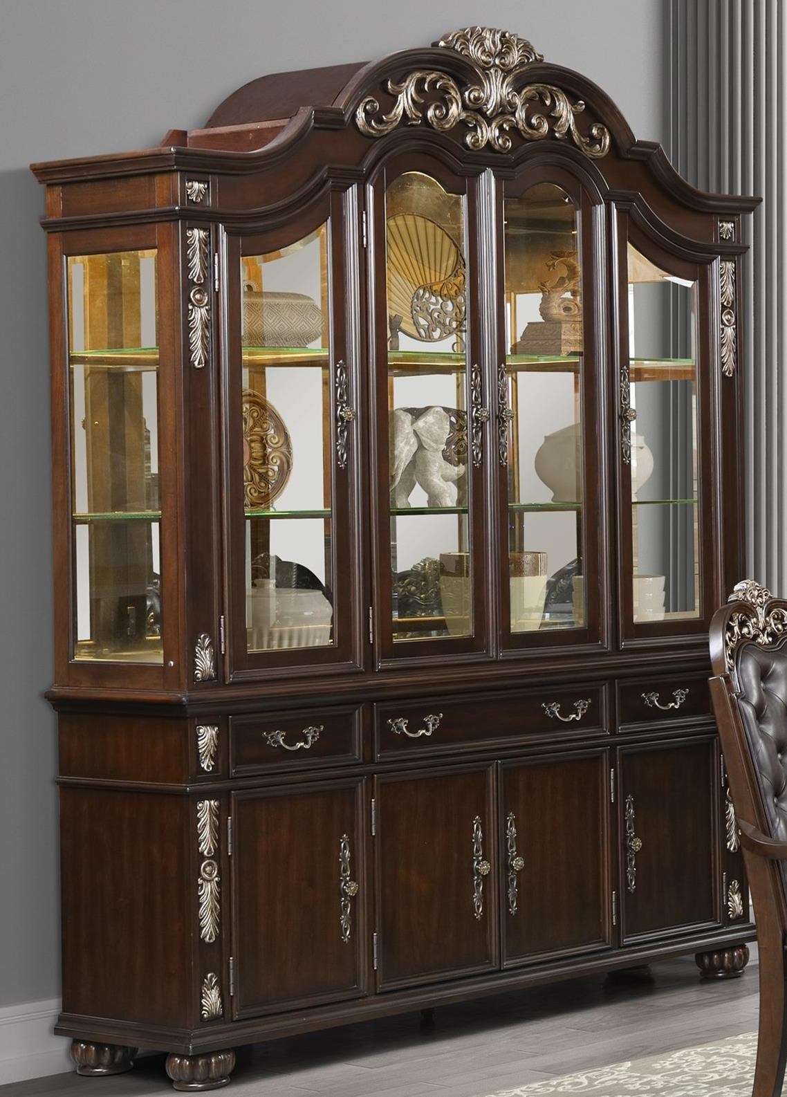 Badcock furniture online curio cabinets