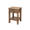 International Furniture Direct Olimpia Chairside Table