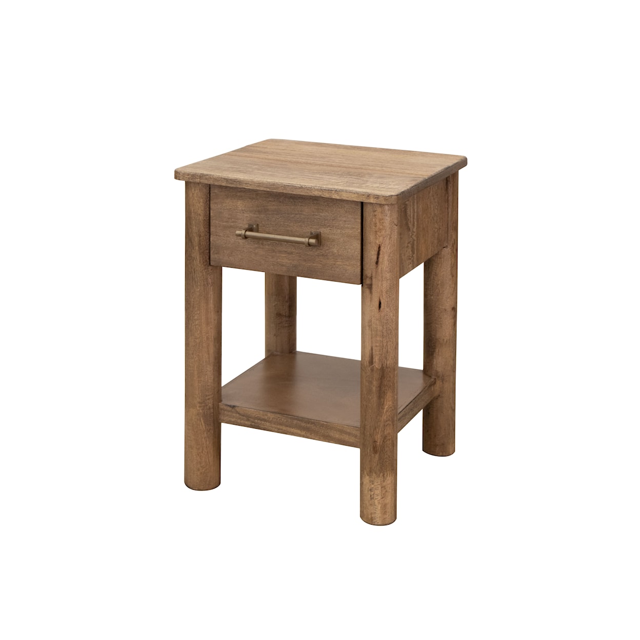 International Furniture Direct Olimpia Chairside Table