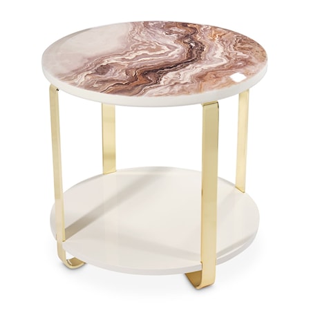 Round End Table