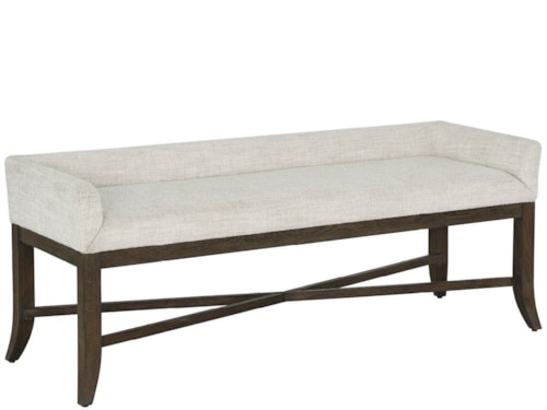 Transitional Upholstered Bench