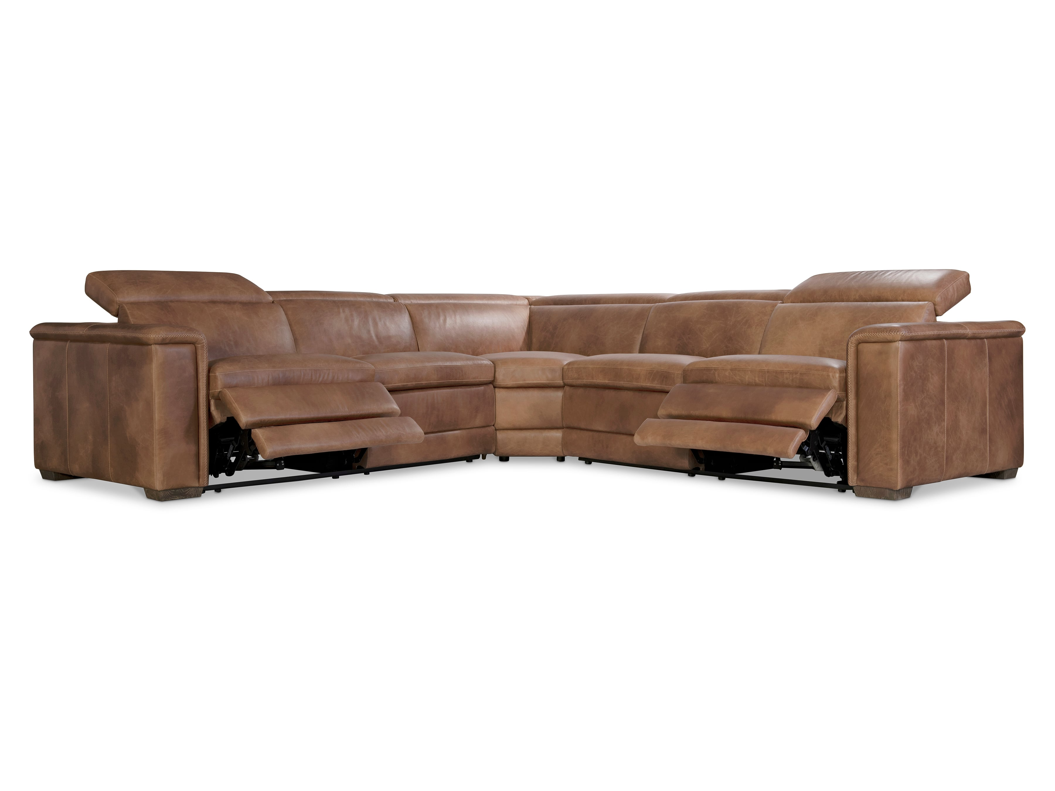 Lioni Leather Sectional