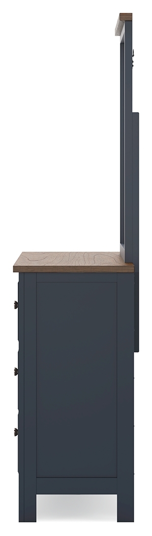 Signature Design by Ashley Landocken Dresser And Mirror