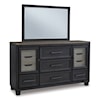 Michael Alan Select Foyland Dresser and Mirror