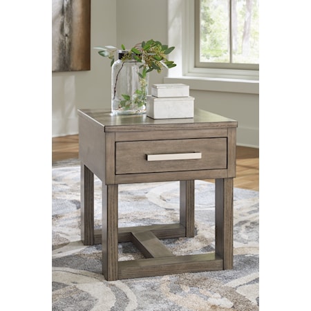 Rectangular End Table