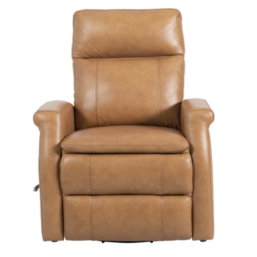 Contemporary Manual Swivel Glider Recliner