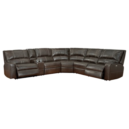 6-Piece Power Reclining Sectional Sofa