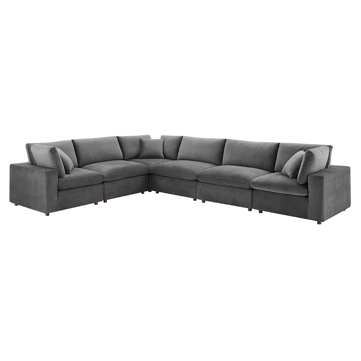 Modway Commix 6-Piece Sectional Sofa