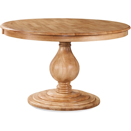 48" Round Pedestal Dining Table
