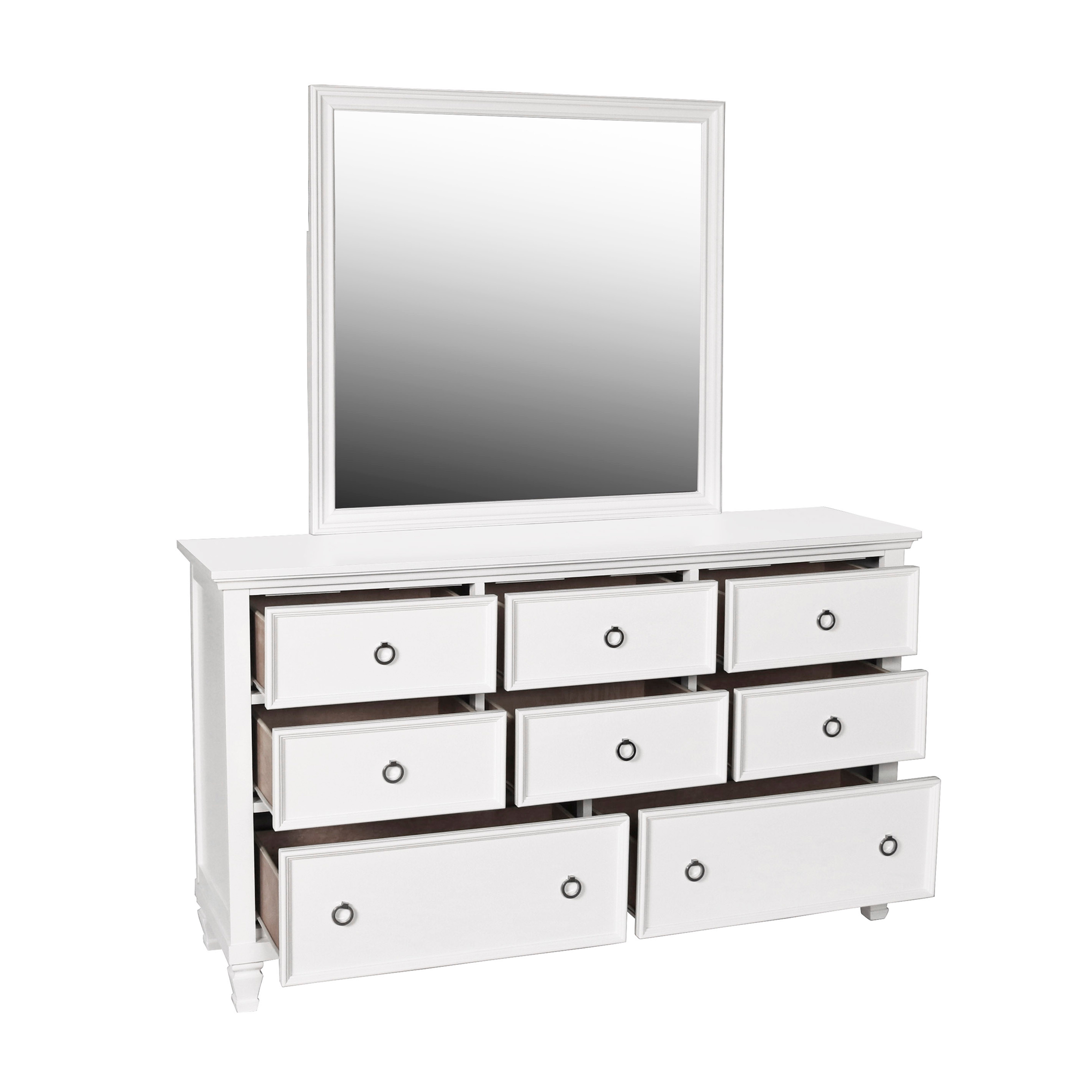 New Classic Tamarack Dresser and Mirror Set