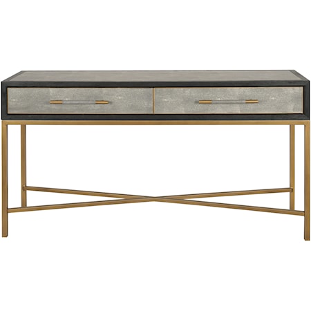 Solid Oak Console Table