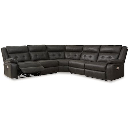 5-Piece Power Reclining Sectional