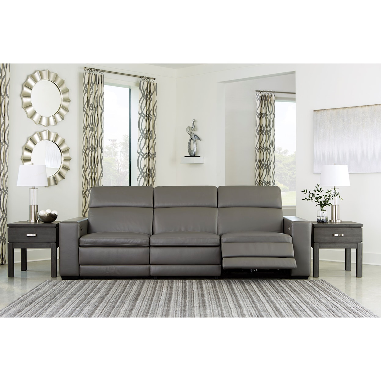 Ashley Signature Design Texline Reclining Sofa