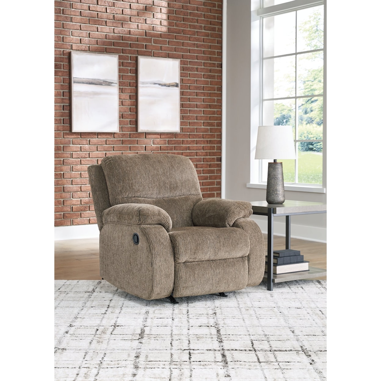 Signature Design by Ashley Scranto Rocker Recliner