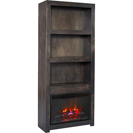 74&quot; Fireplace Display Case