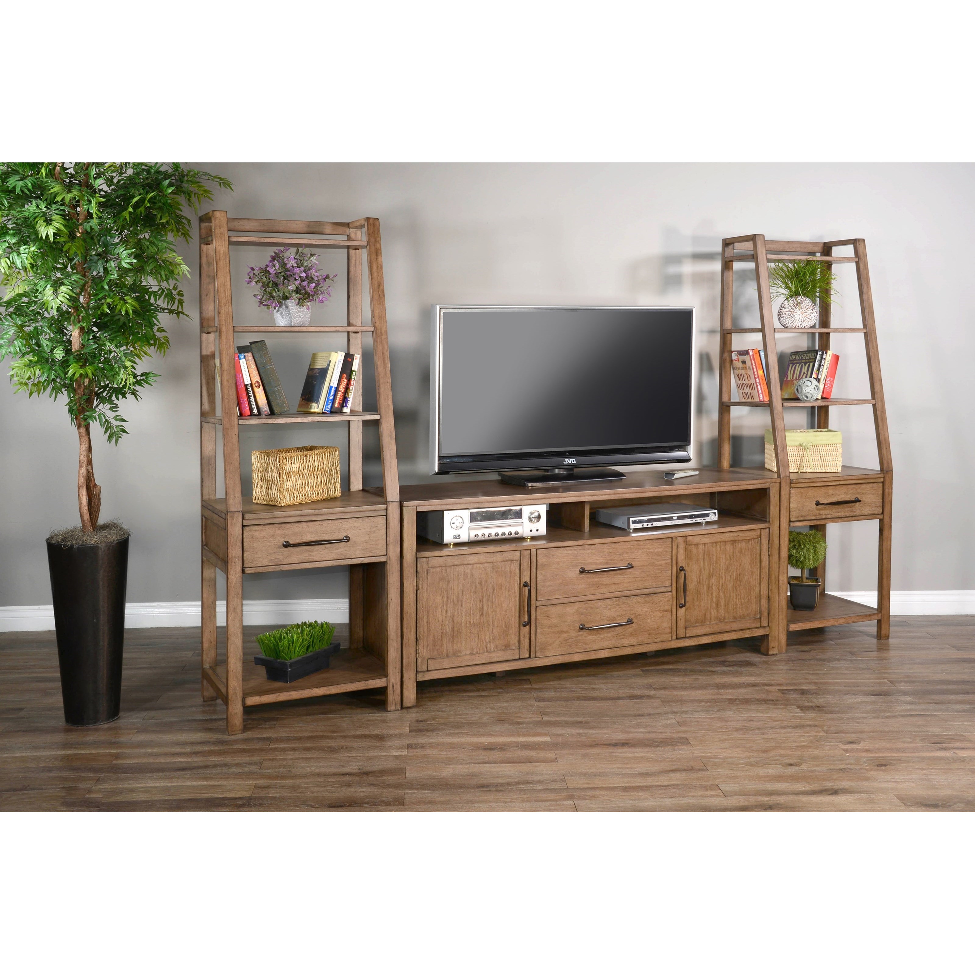 66" Console &amp; 2 Piers