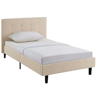 Upholstered Twin Bed