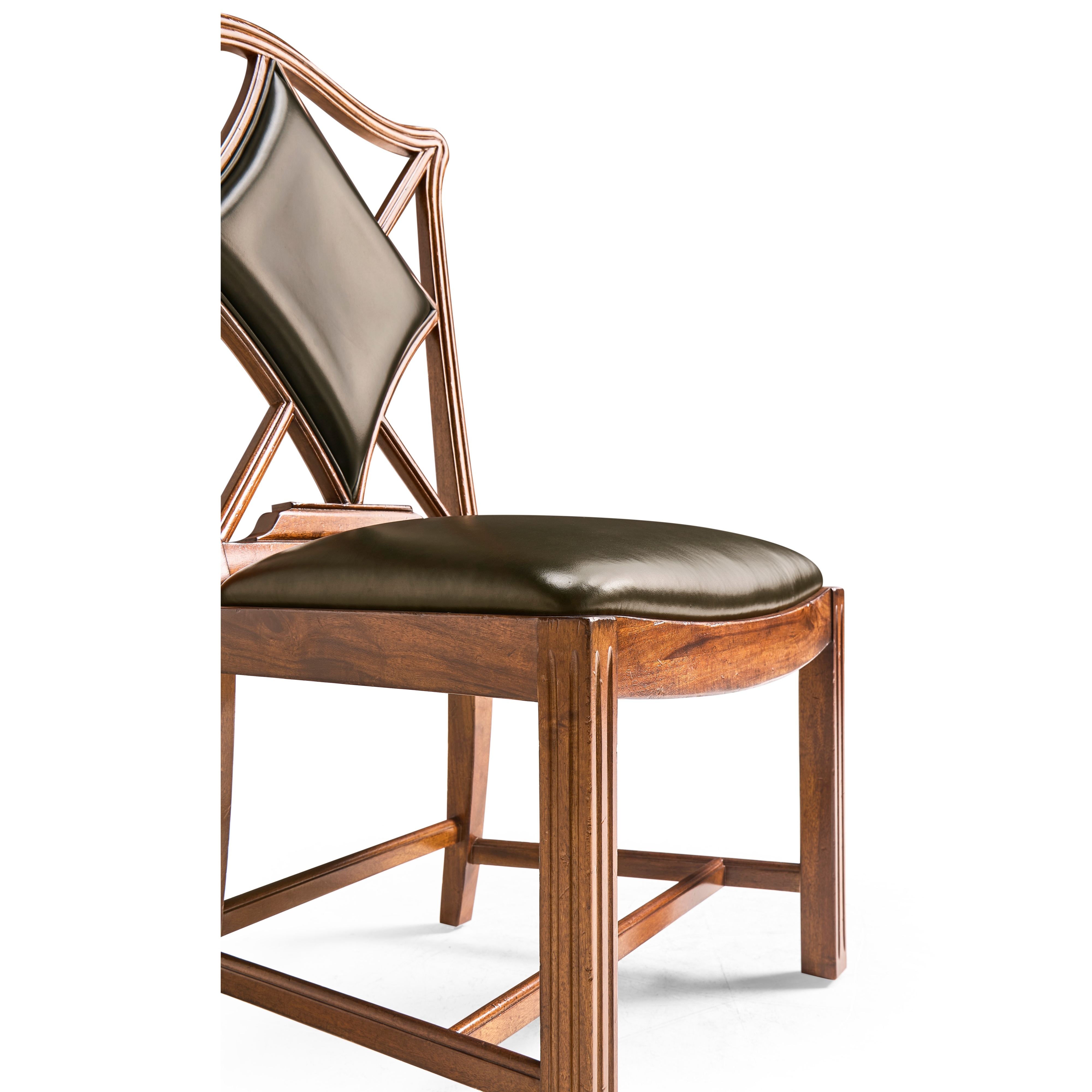 Jonathan Charles JC Traditional Playing Card "Diamond" Side Chair