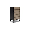 Ashley Furniture Signature Design Charlang 5-Drawer Chest